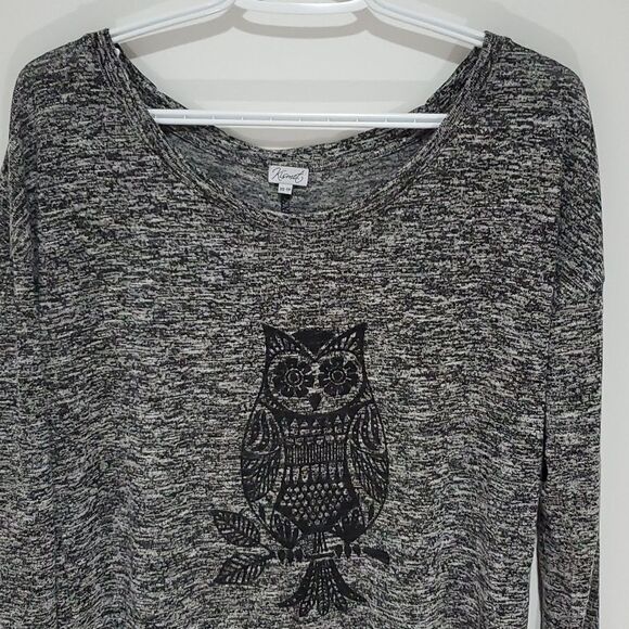 Kismet black and grey xs long sleeve shirt - Picture 2 of 7